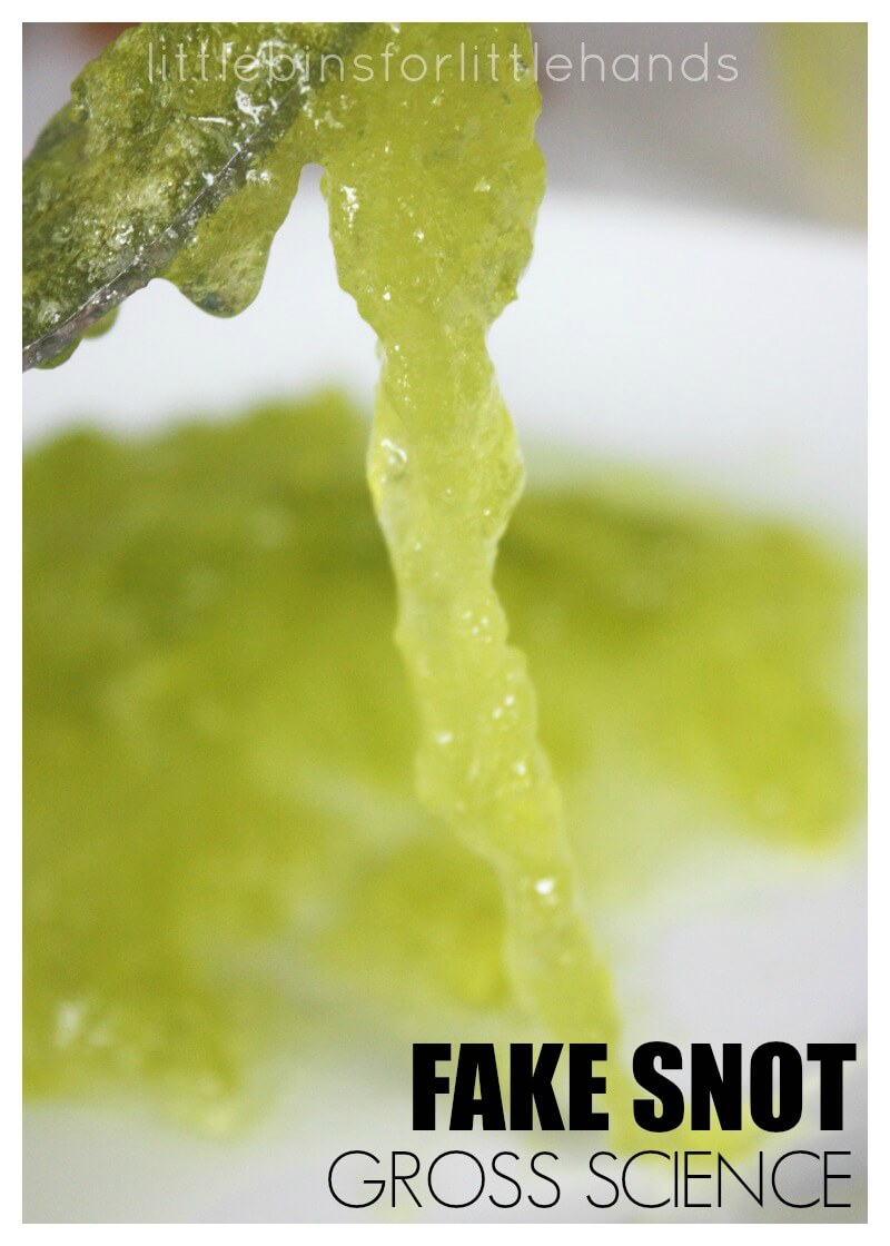 edible fake snot slime