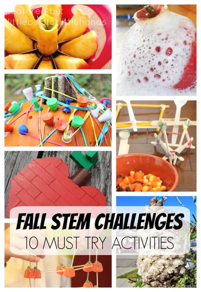 Fall Science Activities Fall STEM Challenges for Kids