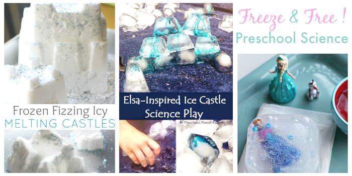 Frozen Activities for Science and Sensory Play