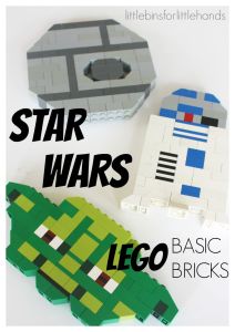 LEGO Star Wars Building Ideas Death Star r2d2 Yoda with basic bricks