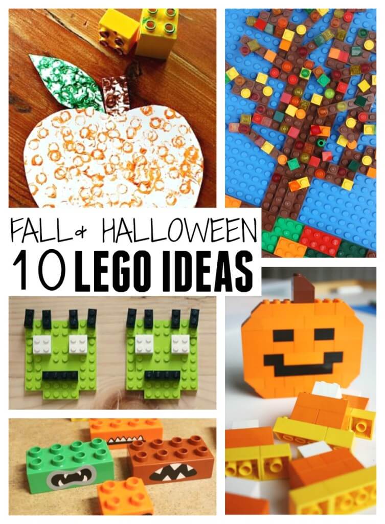 Halloween LEGO Fall STEM Engineering Ideas
