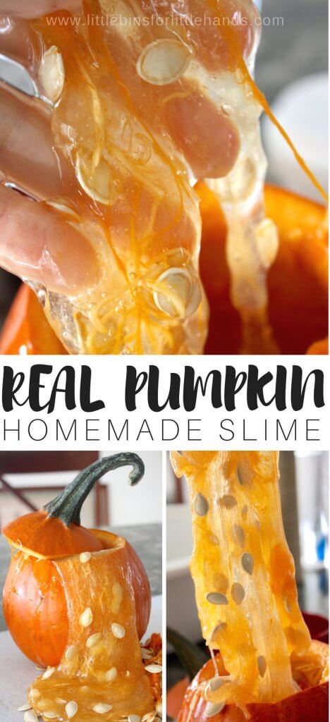 Make pumpkin slime recipe for fun pumpkin activities for kids or neat Halloween science activities too. 