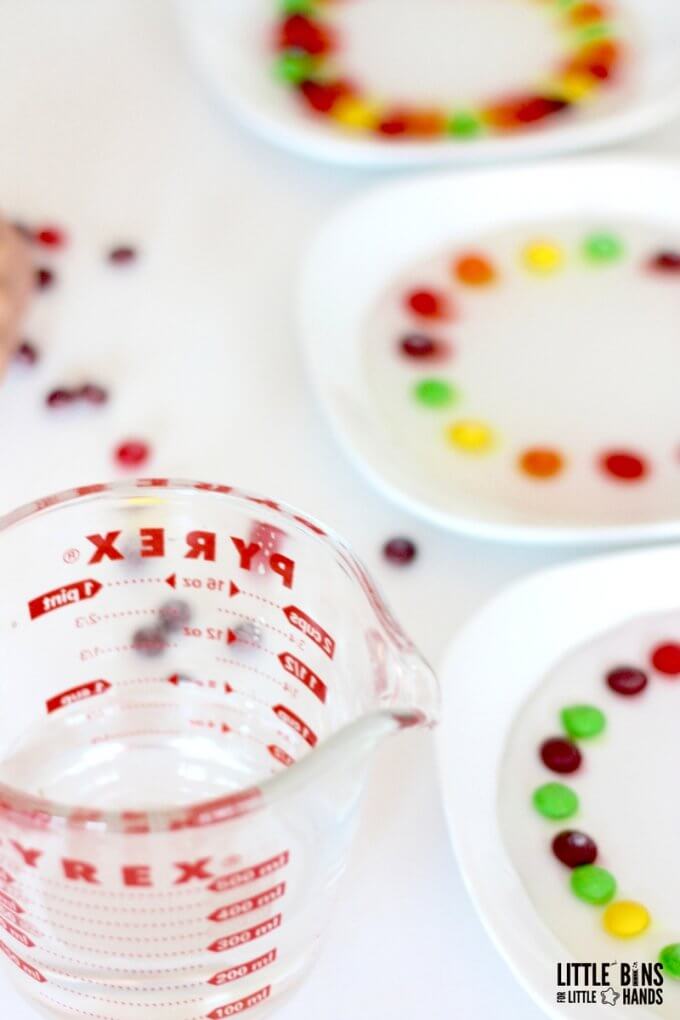 skittles science experiment