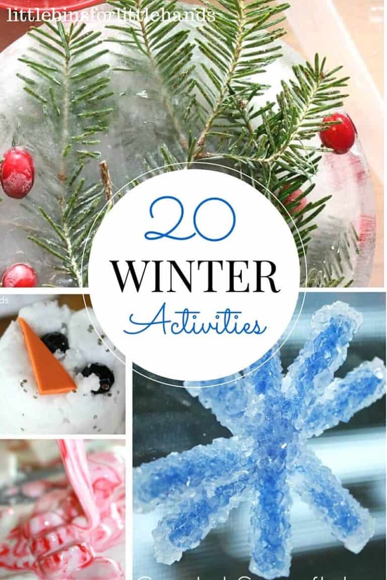 20 Winter Activities and Science Experiments for Kids