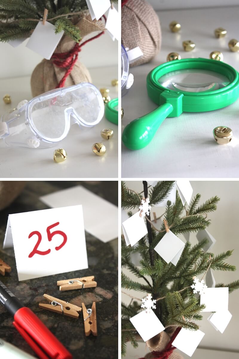 Christmas STEM Countdown Calendar Science Advent Idea