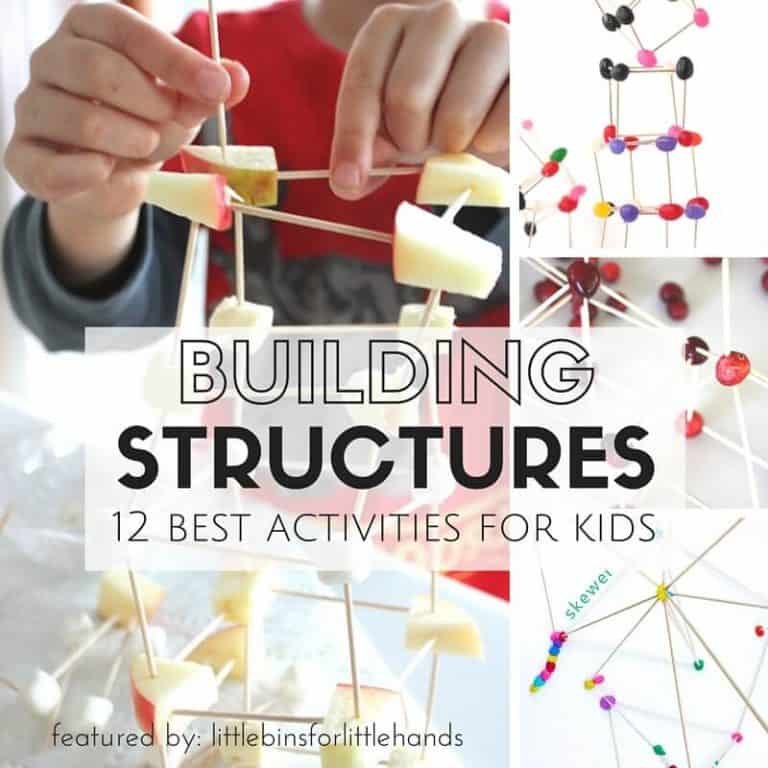 Homemade Stick Fort For Outdoor STEM