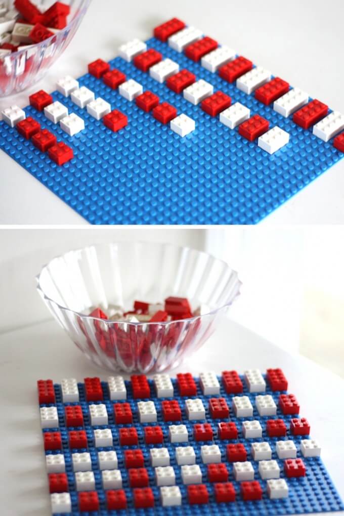 LEGO Math Activity and Dr Seuss Patterning Activity 
