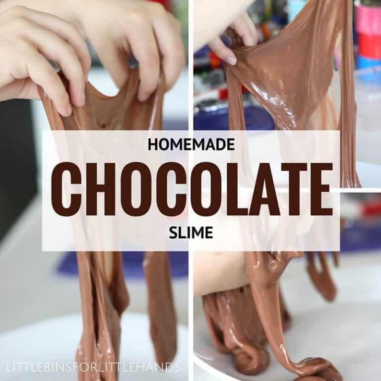 Make Chocolate Slime With Kids