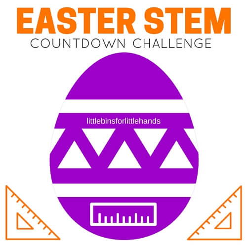 Easter STEM activities countdown challenge