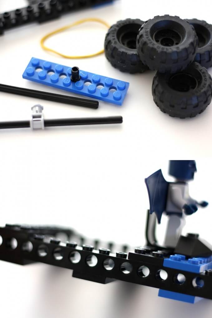 LEGO pieces needed to build batmobile