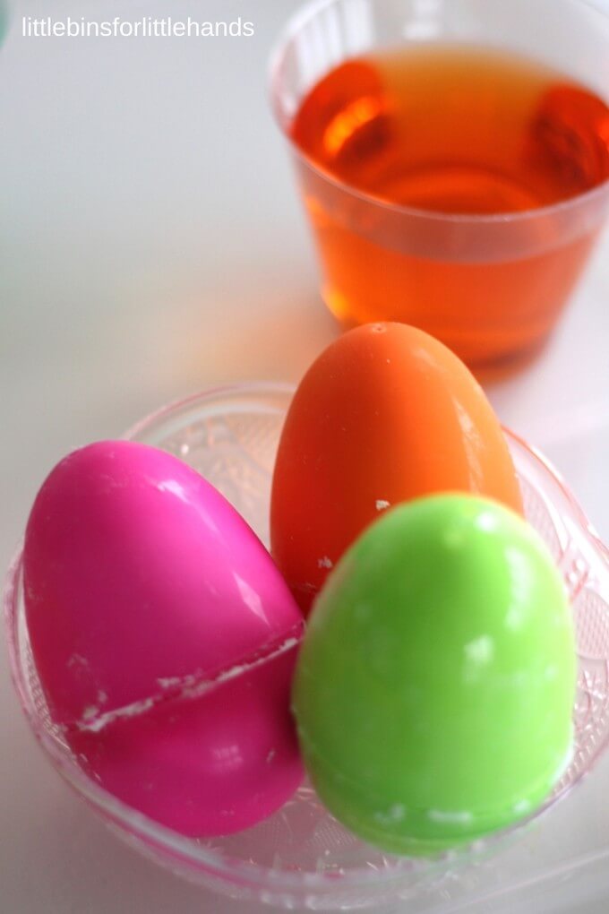 surprise eggs Easter science