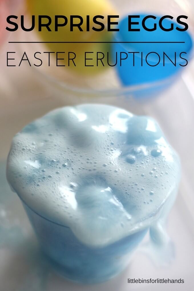 Surprise Eggs Eruptions Easter Science Activity