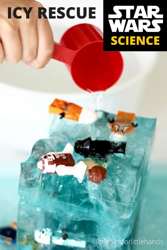 LEGO Star Wars Science Ice Melt Activity LEGO Star Wars
