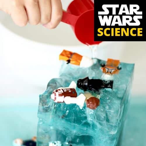 LEGO Star Wars Science Ice Melt Activity