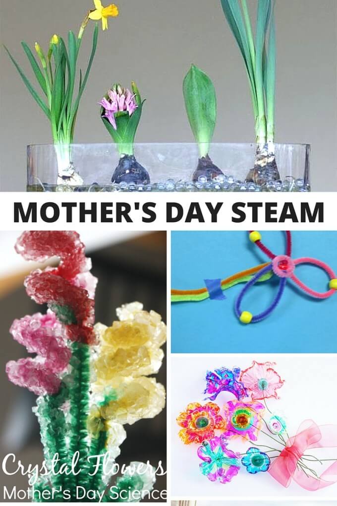 STEAM Activities for Mothers Day Gifts for Kids To Make and Explore