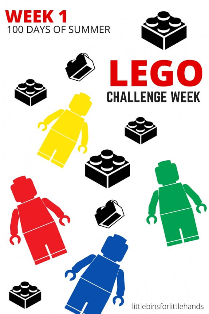LEGO Building Challenge Week for 100 Days of Summer STEM-3