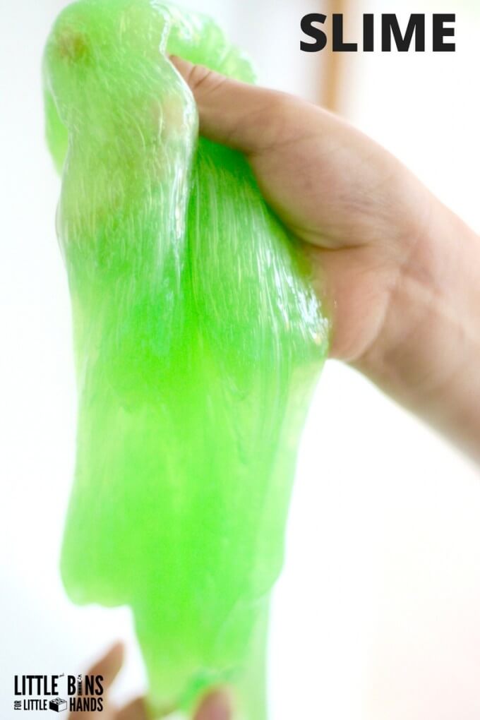 Easy Slime Recipe for Science and Sensory Play