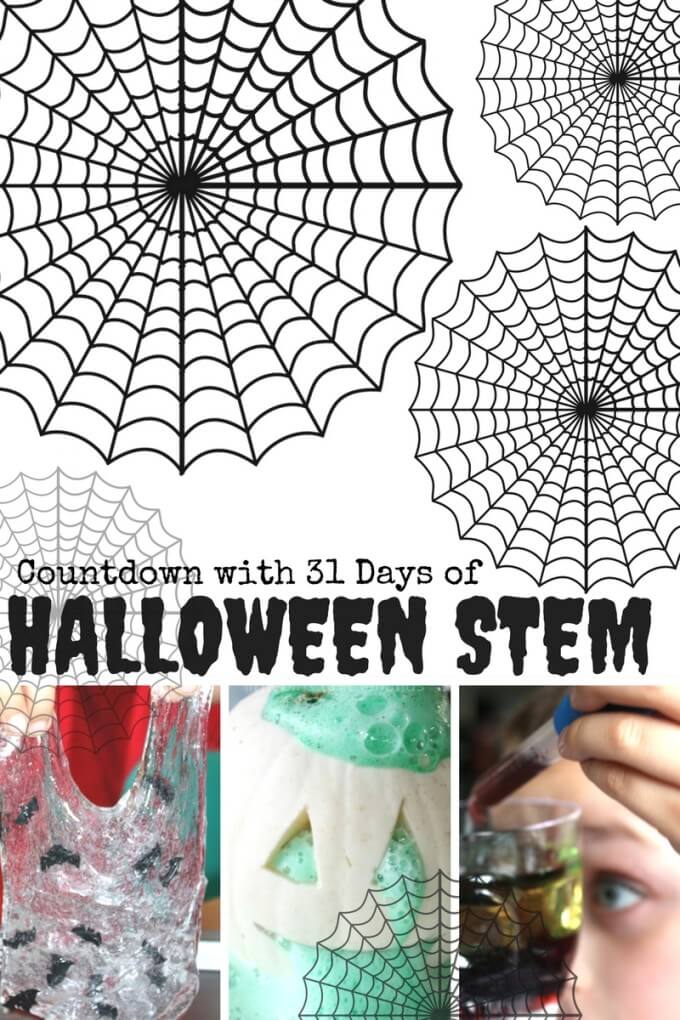 Halloween STEM Activities for Halloween Countdown calendar