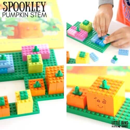 LEGO Spookley Pumpkin STEM Activity
