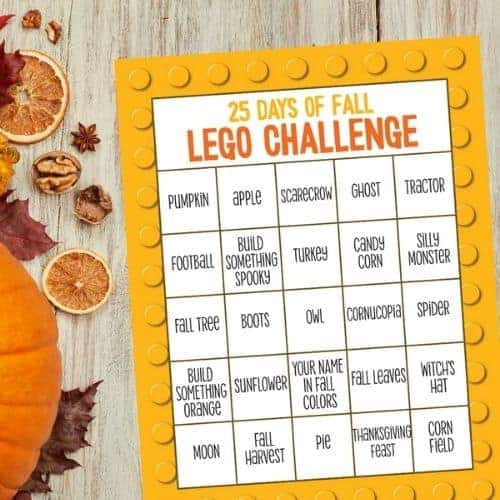 Fall LEGO Building Ideas For Kids