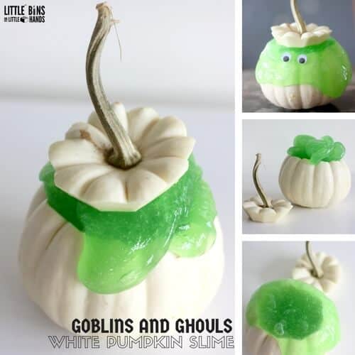 White Pumpkin Goblin Slime for Young Ghouls