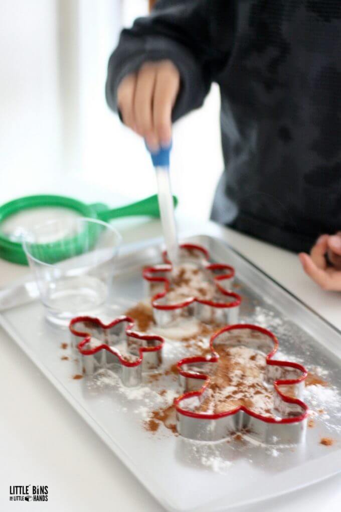 Baking powder chemical reaction science activity 