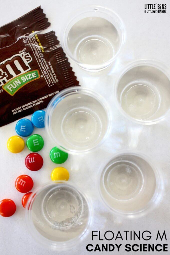 halloween Candy Science Activities Floating M