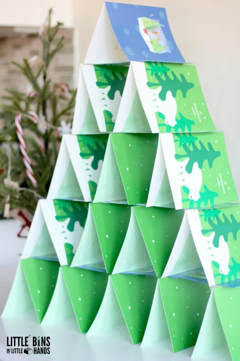 Christmas Card STEM Challenge - Little Bins for Little Hands