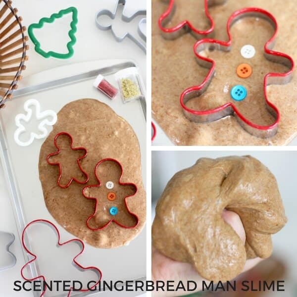 Gingerbread scented slime recipe