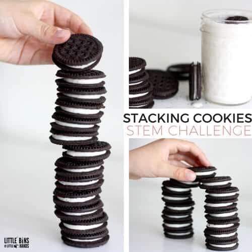 Stacking Cookies STEM Challenges for Santa