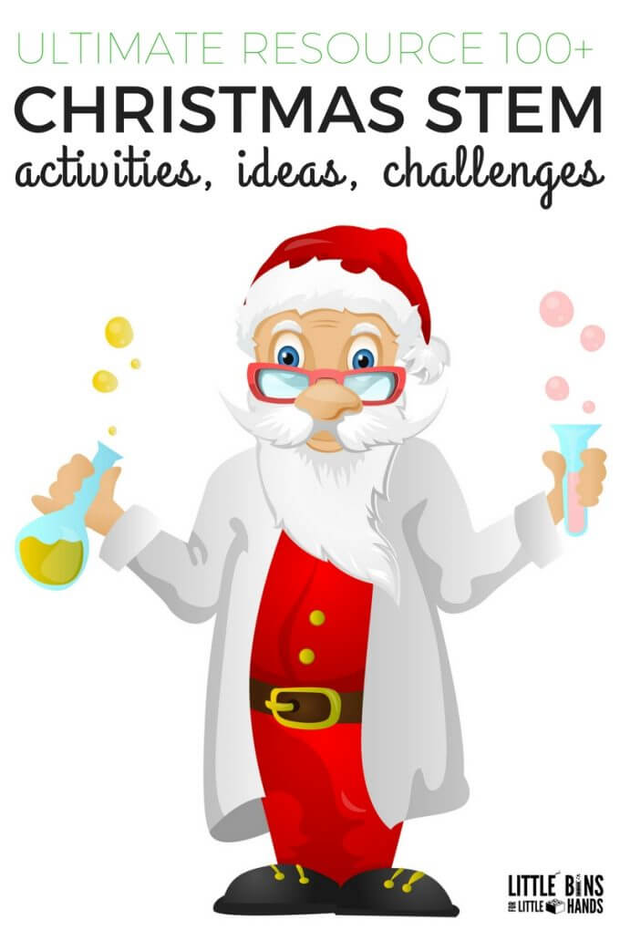 The best STEM Christmas activities the kids will love to try this holiday season. Christmas STEM ideas include science, technology, engineering, and math for holiday learning with hands-on activities. Integrate simple Christmas science, tech, building, and math ideas into your plans.
