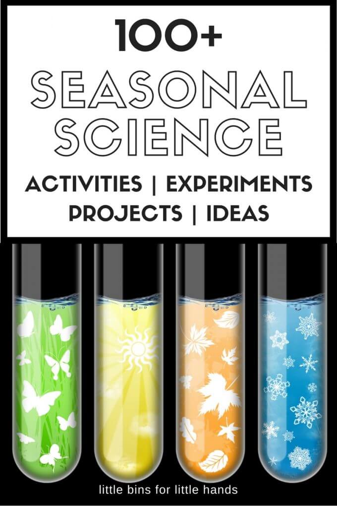 Awesome seasonal science experiments and seasonal STEM activities for kids all year round 