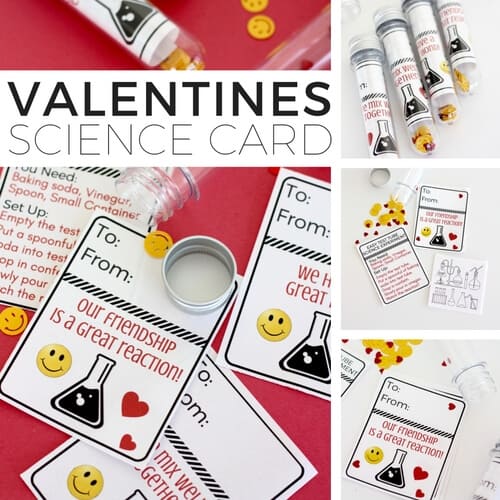 Chemistry Valentine Card In A Test Tube
