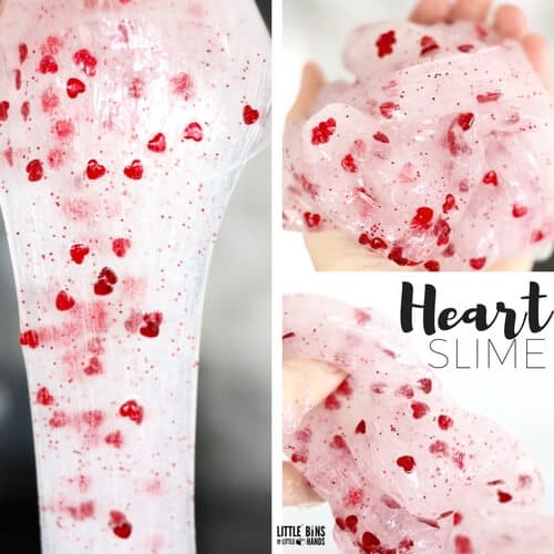 Valentine’s Day Heart Slime