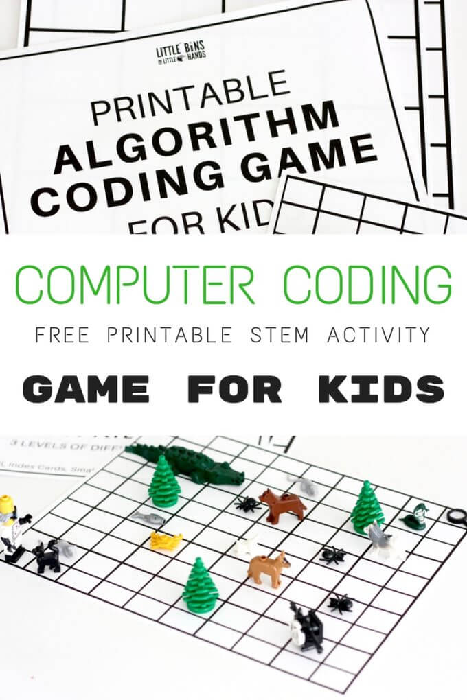Algorithm Coding Game and Computer Coding for Kids {Free 