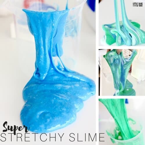Stretchy elmers glue slime recipe