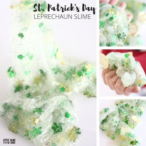 Fun Clear Slime For St Patrick’s Day