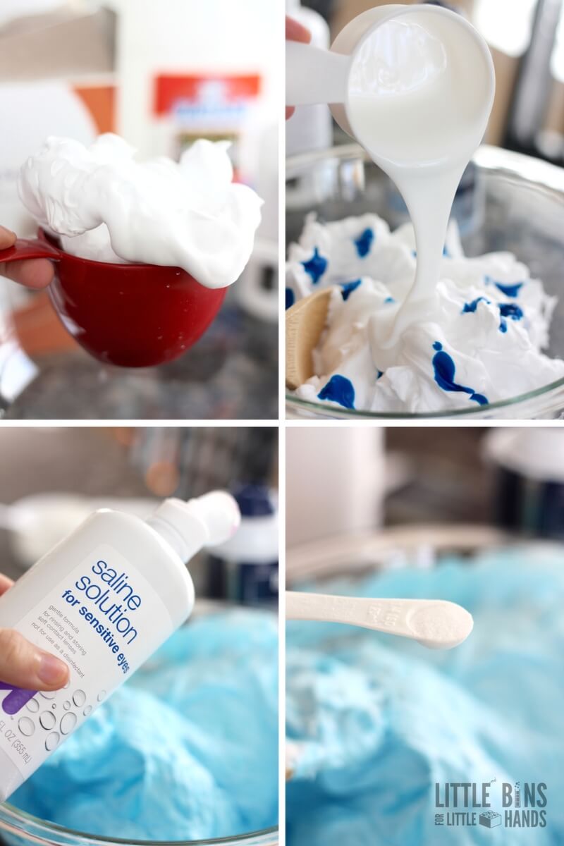 The Best Fluffy Slime Recipe for Kids » Lovely Indeed