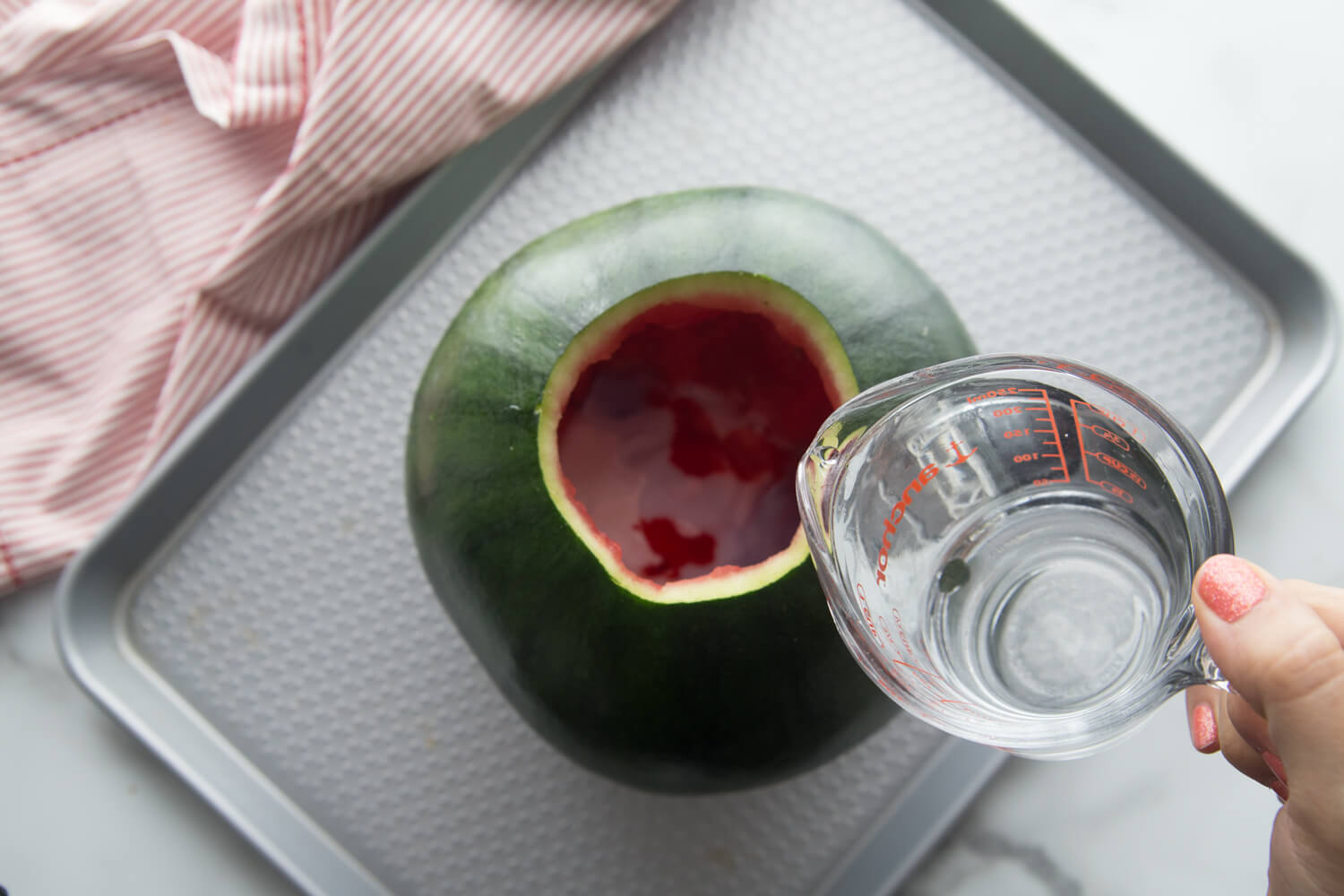 Exploding Watermelon Volcano| Little Bins for Little Hands