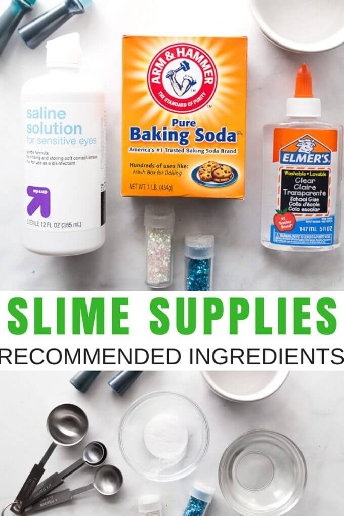 Slime Supplies for Making Slime