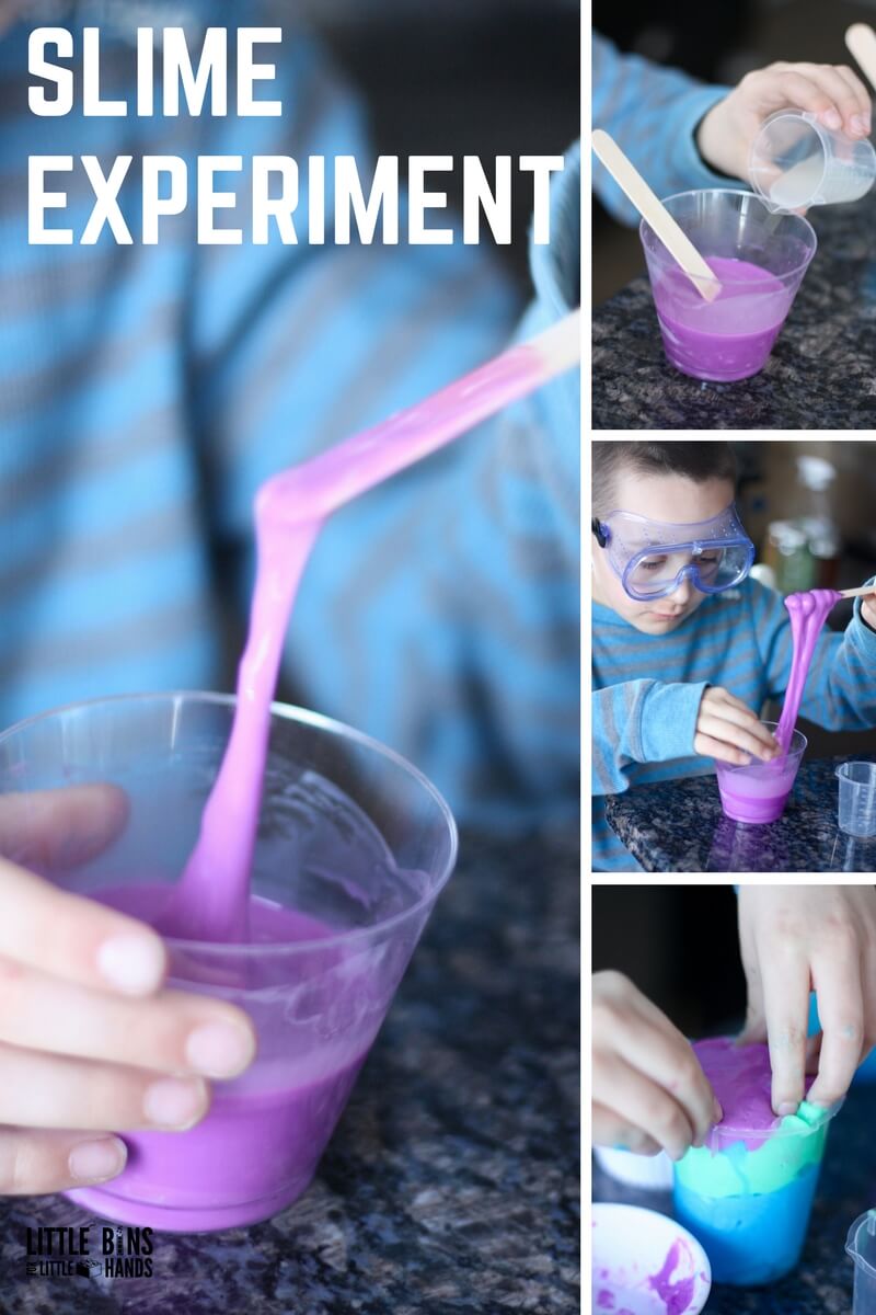 Science Experiments with Slime! How to set up slime science activities