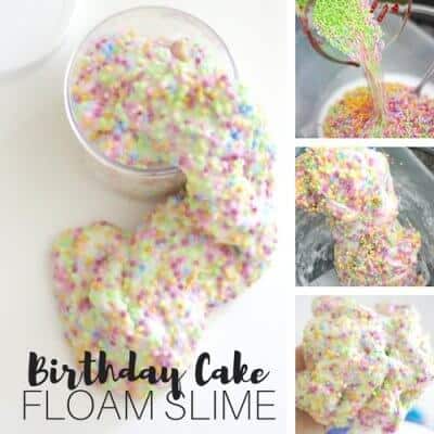 DIY Floam Slime - Little Bins for Little Hands