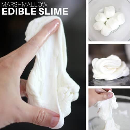 Borax Free Slime: Edible Marshmallow Slime