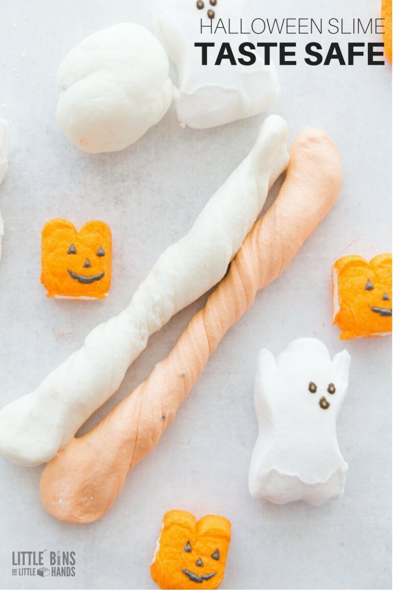 Halloween Peeps Slime - Little Bins for Little Hands
