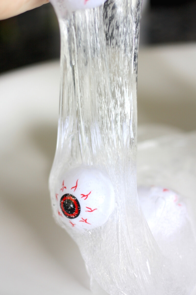Clear Glue Slime Recipe for Crystal Clear Slime and Eyeballs