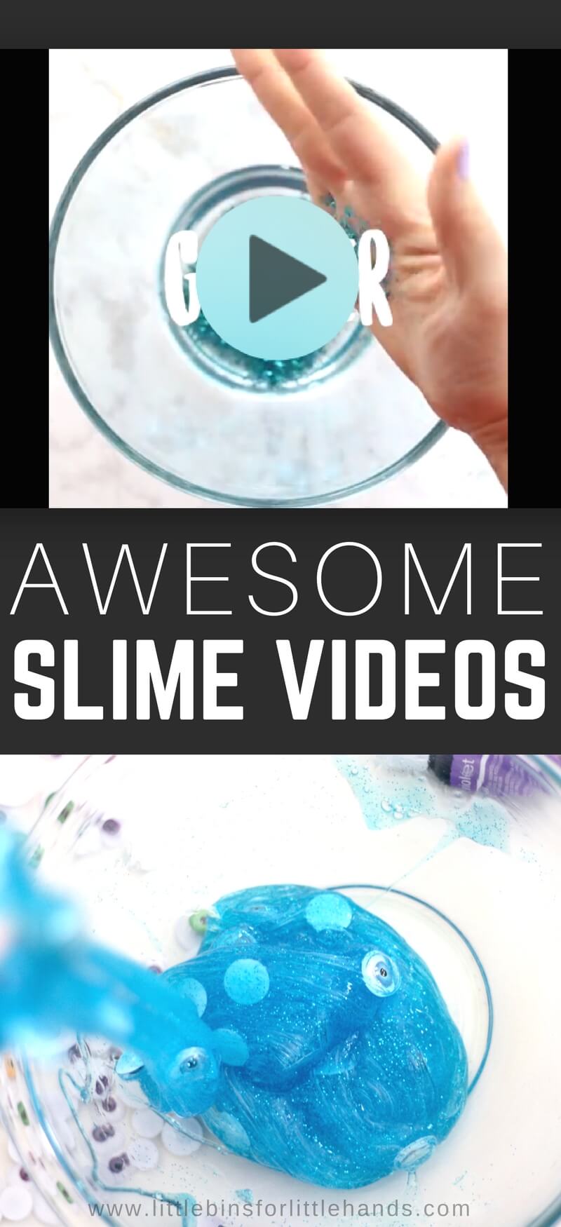Amazing slime recipe videos to go along with our awesome homemade slime recipes for kids. Watch how to make slime and try out our easy homemade slime recipes including our 4 basic slime recipes like saline slime, liquid starch slime, fluffy slime, and borax slime. We will be continually adding slime videos for holidays and seasons as well as specialty slime ideas!
