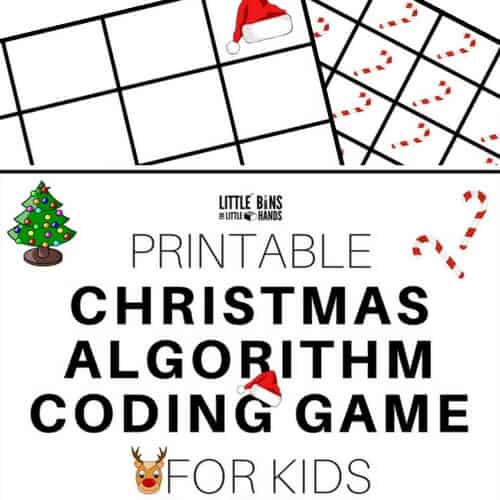 Christmas Coding Game (Free Printable)