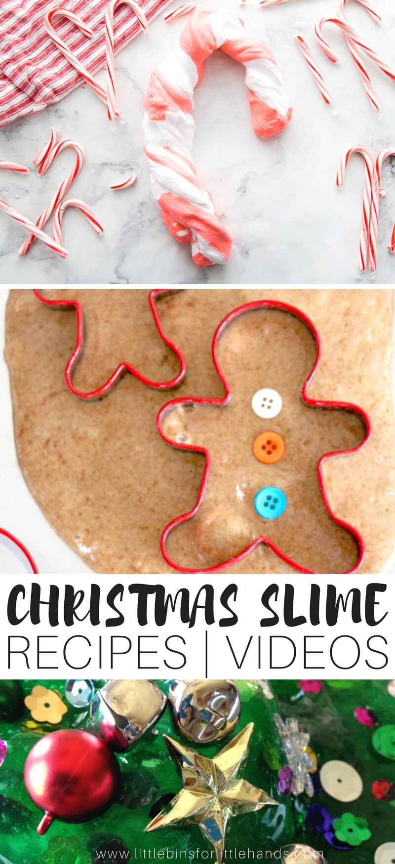 Get into the spirit of the season with homemade slime! If you have slime loving kids, Christmas is another great opportunity to make festive theme slimes using our easy homemade Christmas slime recipes. From Rudolph to the Grinch, candy canes to Christmas trees, and everything in between for fun holiday themes. Get creative and pick your favorite ways to celebrate Christmas and add them to your holiday slimes. Making Christmas slime is easy and is a fun STEM activity for kids! #slime #STEM