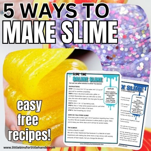 5 Different Ways To Make Slime