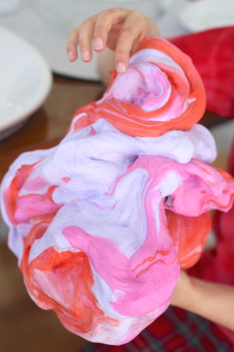 Use Homemade Slime Recipe to Make Valentines Day Fluffy Slime Recipe 
